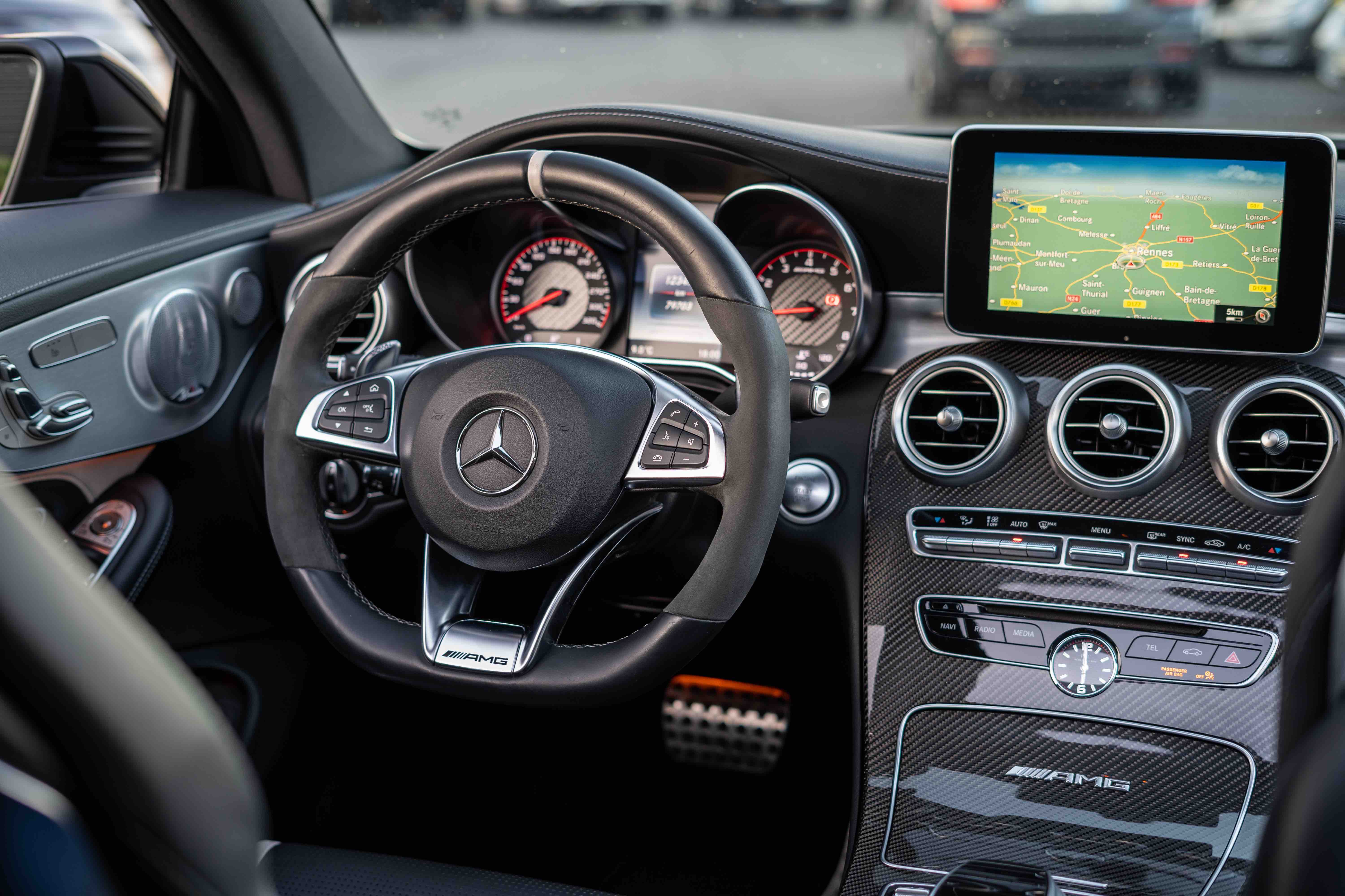 MERCEDES CLASSE C (IV) COUPE 63 AMG S 510ch SPEEDSHIFT V8 BITURBO MCT