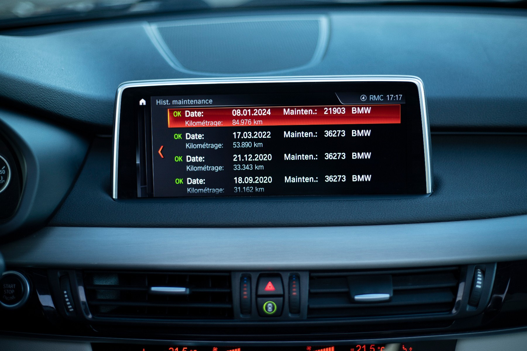 BMW X5 (F15) SDRIVE25D 231 LOUNGE BVA8