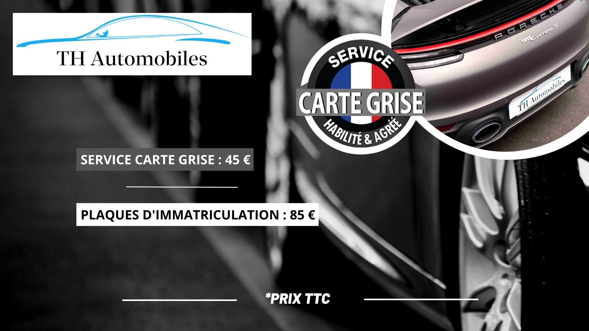 TH Automobiles - Service carte grise - Rennes Bruz (35)