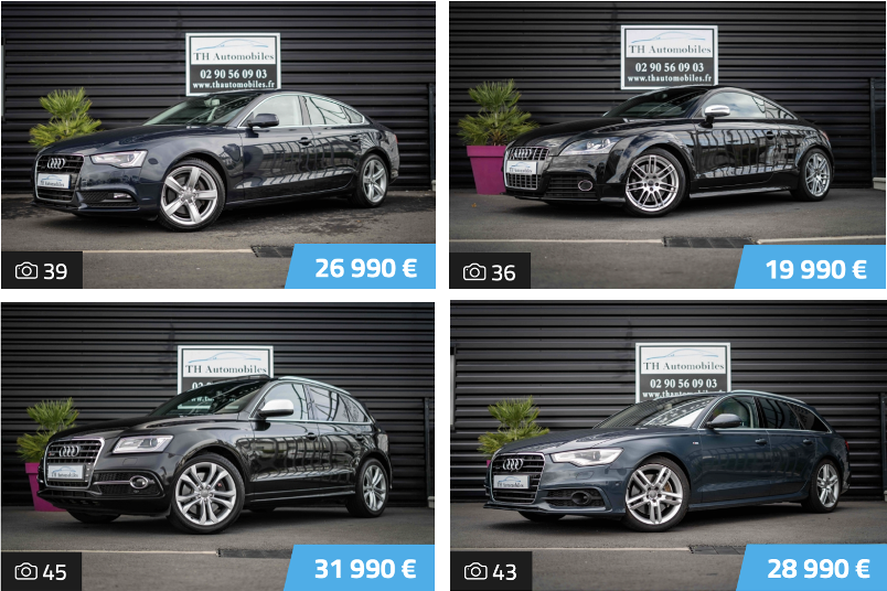 Audi A5, Audi A6, Audi TTS, Audi SQ5