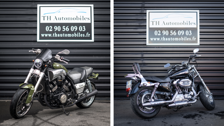 Yamaha et Hayley-Davidson chez TH Automobiles
